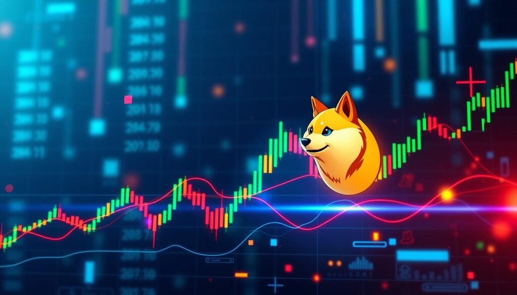 Dogecoin price analysis chart